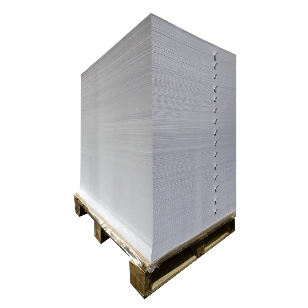 pallet of stocked materials